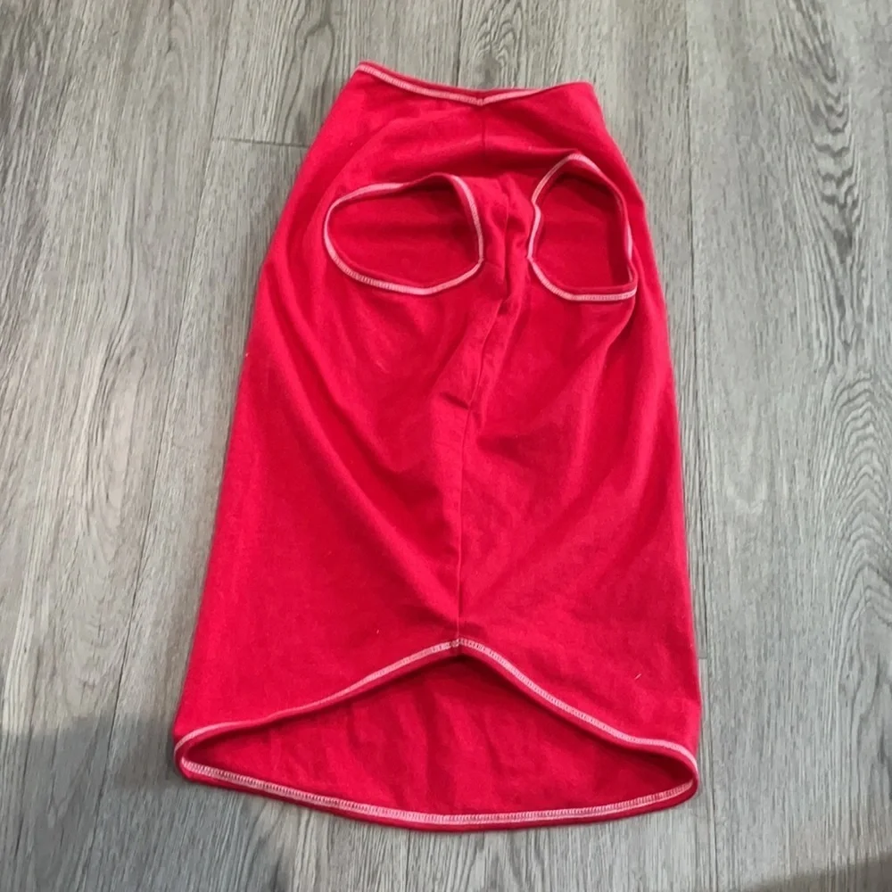 Christmas Doggie tank top XXL